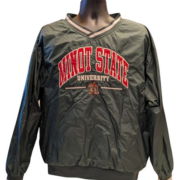 Sport Tek Minot State University Pullover Jacket Men XL Windbreaker North Dakota - Picture 3 of 13